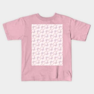 Elegant pink pattern Kids T-Shirt